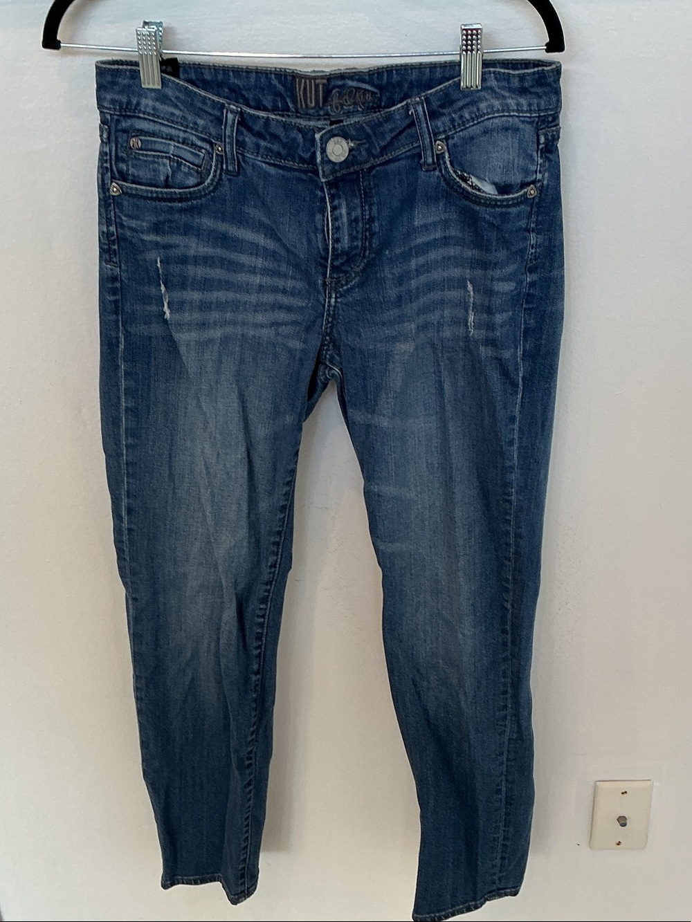 Kut from the Kloth Women's Medium Blue Skinny Jeans